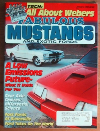 FABULOUS MUSTANGS 1992 JAN - GT40,428SCJ & 429CJ COBRAS